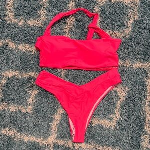 Vibrant Pink Bikini Set